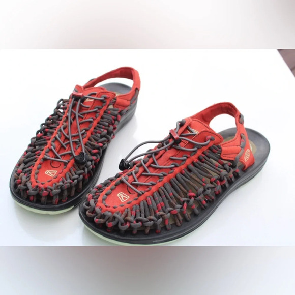 Keen Red and Black Men's Sandals - Picture 14 of 14